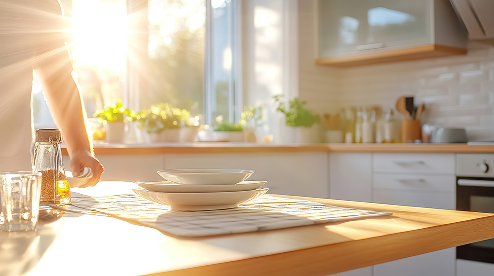 Ihre Küche im Sommer erleben